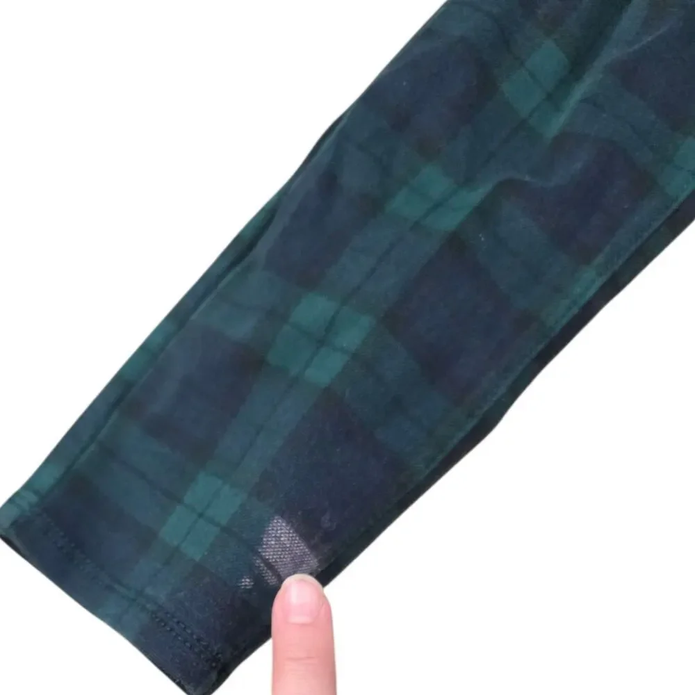 Children's Place Green Tartan Pants 6x/7